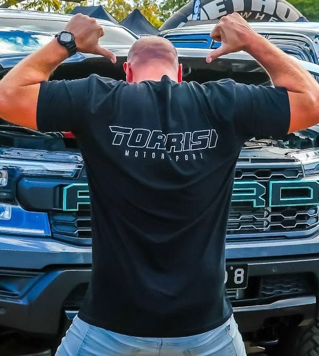 Black Mens T-shirt original - Torrisi Motorsport