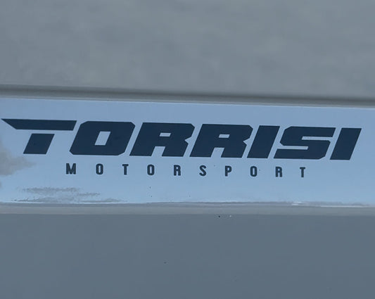 Small Black Torrisi Motorsport Sticker (die cut) - Torrisi Motorsport